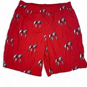 Columbia Georgia Bulldogs Swim Shorts – Youth L/ 14/16 – Quick-Dry + UPF 30